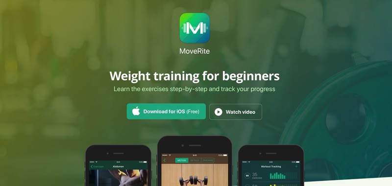 MoveRite iOS application